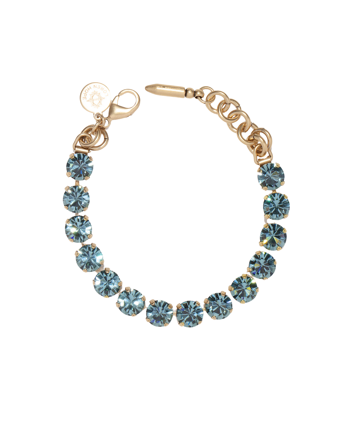 Loren Hope - Arista Bracelet in Smoked Sapphire: Smoked Sapphire
