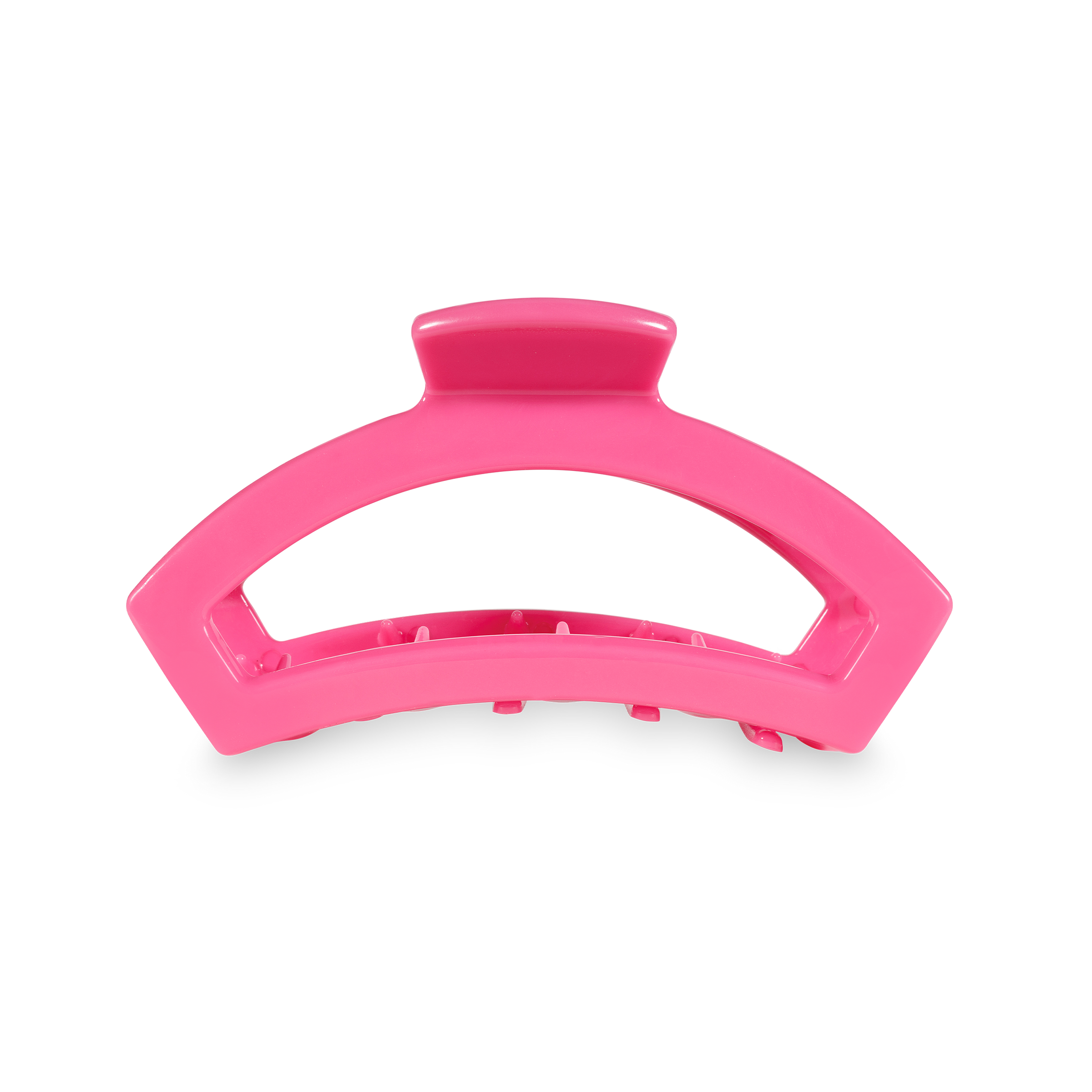 TELETIES - Open Hair Clip | Med. | Paradise Pink