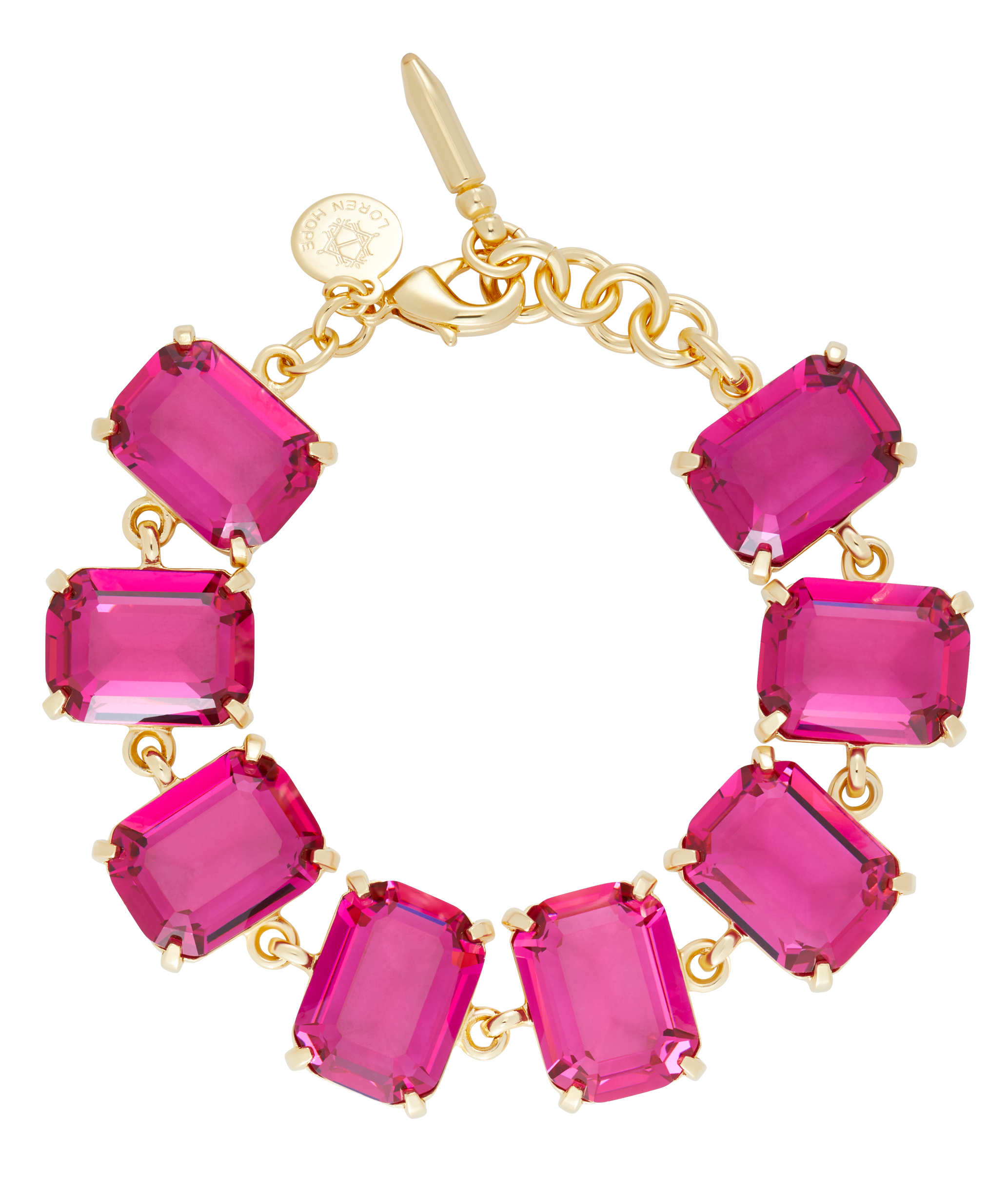 Loren Hope - Socialite Bracelet in Fuchsia: Fuchsia