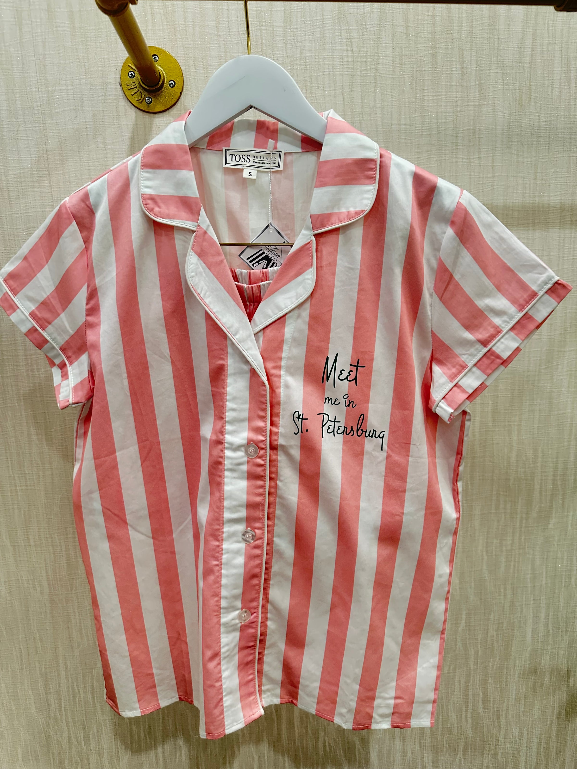 ST. PETERSBURG PAJAMA SHORT SET