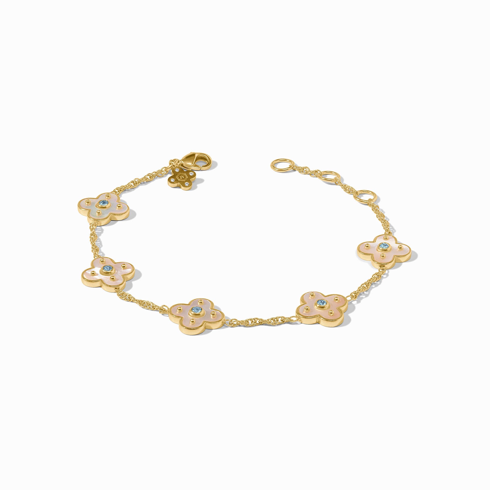 JV COLETTE DELICATE BRACELET CHALCEDONY BLUE
