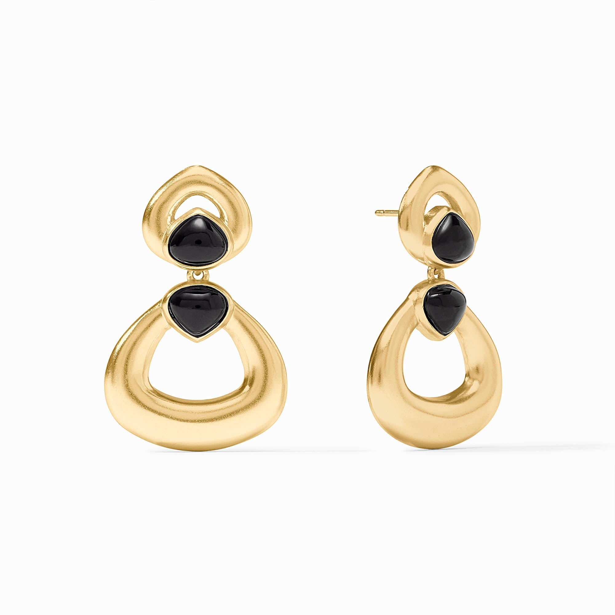 JV DOLCE STATEMENT EARRRINGS BLACK