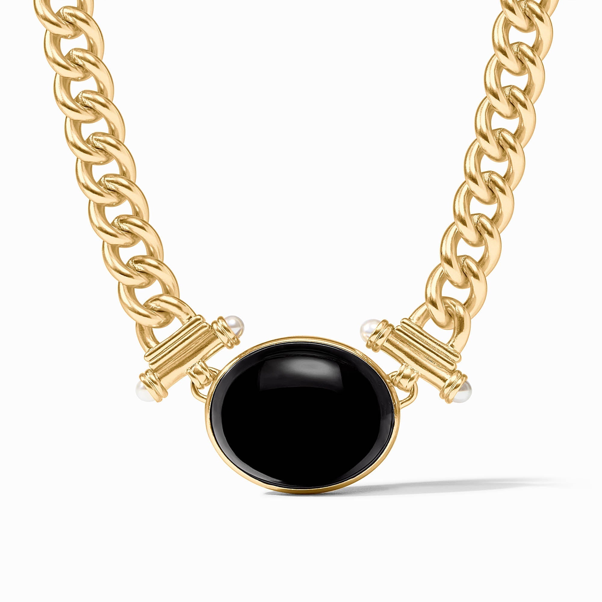 JV DOLCE STATEMENT NECKLACE BLACK