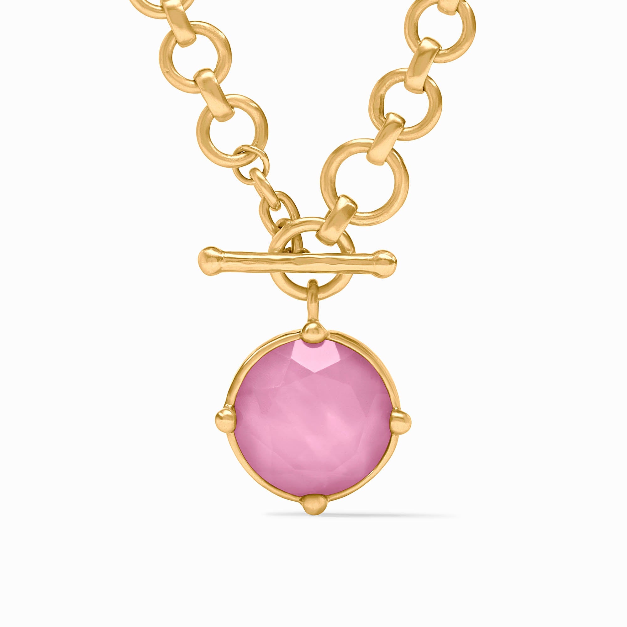 JV HONEYBEE DEMI NECKLACE TOURMALINE PINK