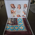 Gwp Club Lilly Scarf Breezy Aqua Lillys Zoo Club Lilly Engineered Scarf