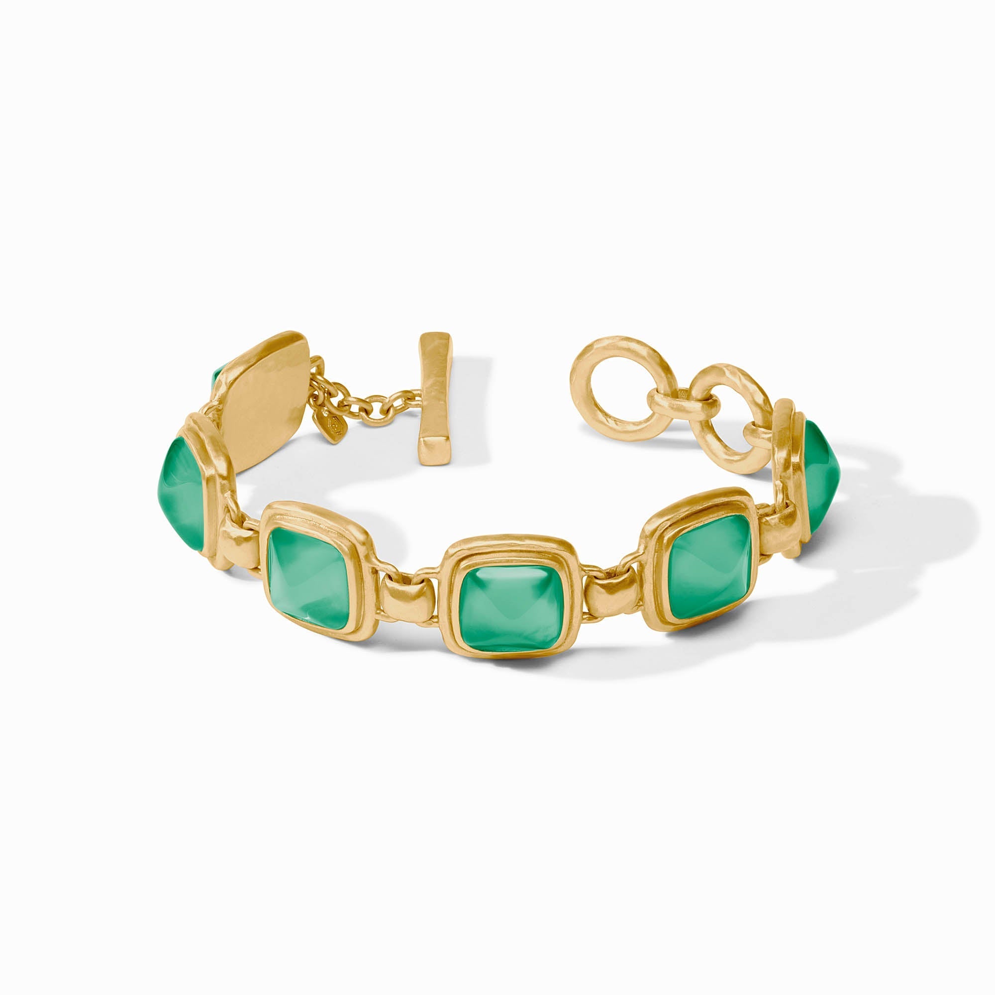 JV SAHARA STONE BRACELET EMERALD GREEN