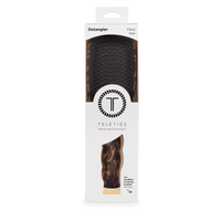 TELETIES - Detangler Hair Brush for Thick Hair - Tortoise