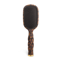 TELETIES - Detangler Hair Brush for Thick Hair - Tortoise