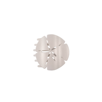 TELETIES - Sand Dollar | Small | Flat Shape Hair Clip