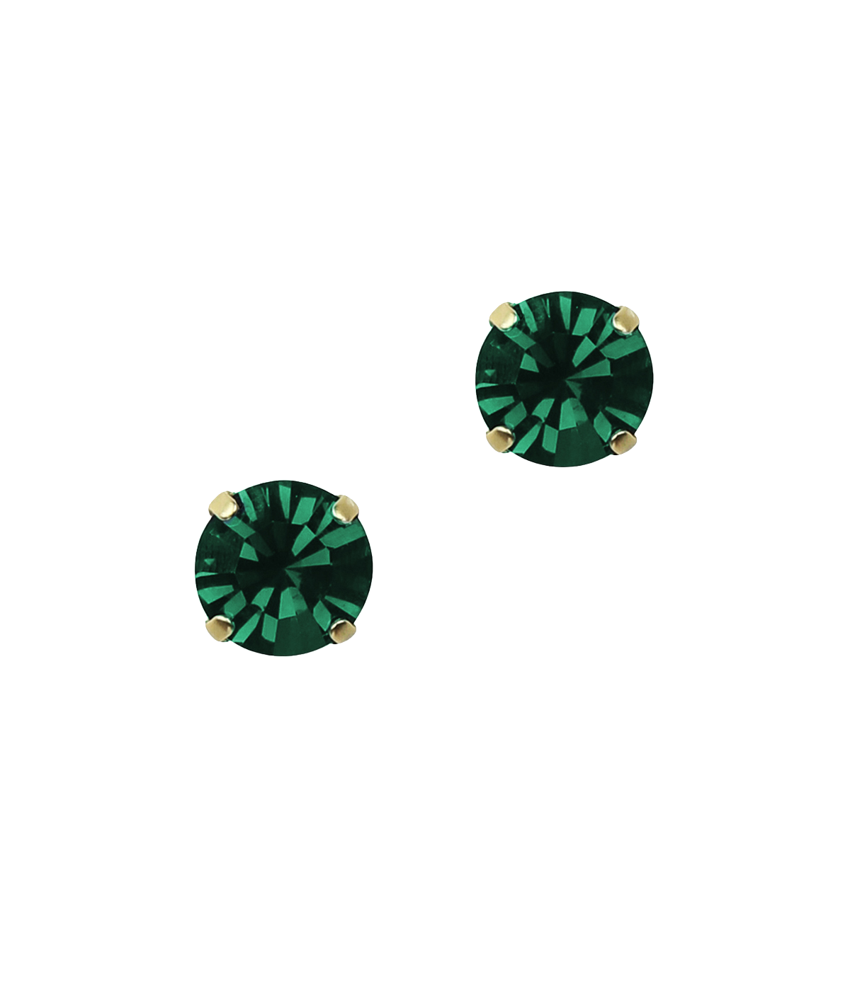 Loren Hope - Kaylee Studs in Emerald: Emerald