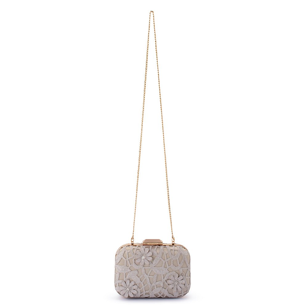 ELENA APPLIQUED CLUTCH