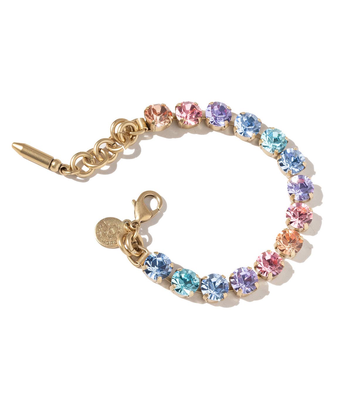 Loren Hope - Arista Bracelet in Cotton Candy Ombré: Multi