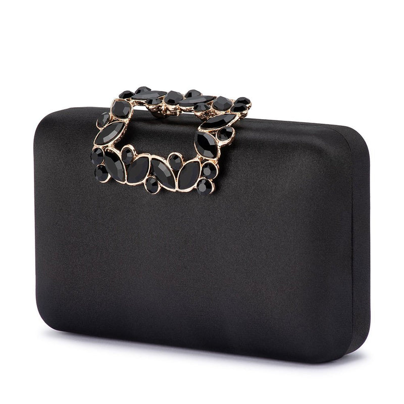 Margalit Black Clutch