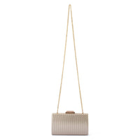 MARIKA EMBOSSED CLUTCH IN GOLD