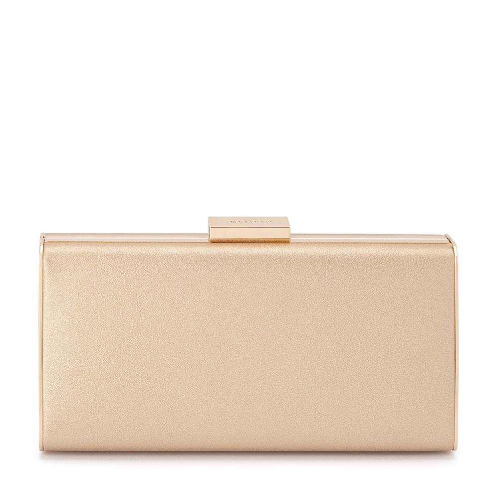 OB CHAMPAGNE METALLIC SLIMLINE CLUTCH