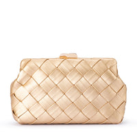 QUINN WOVEN CLUTCH