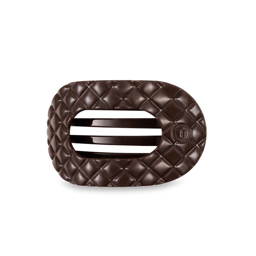 TELETIES TRULY TAUPE MEDIUM FLAT CLIP