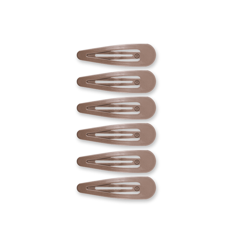 TRULY TAUPE SNAP CLIPS
